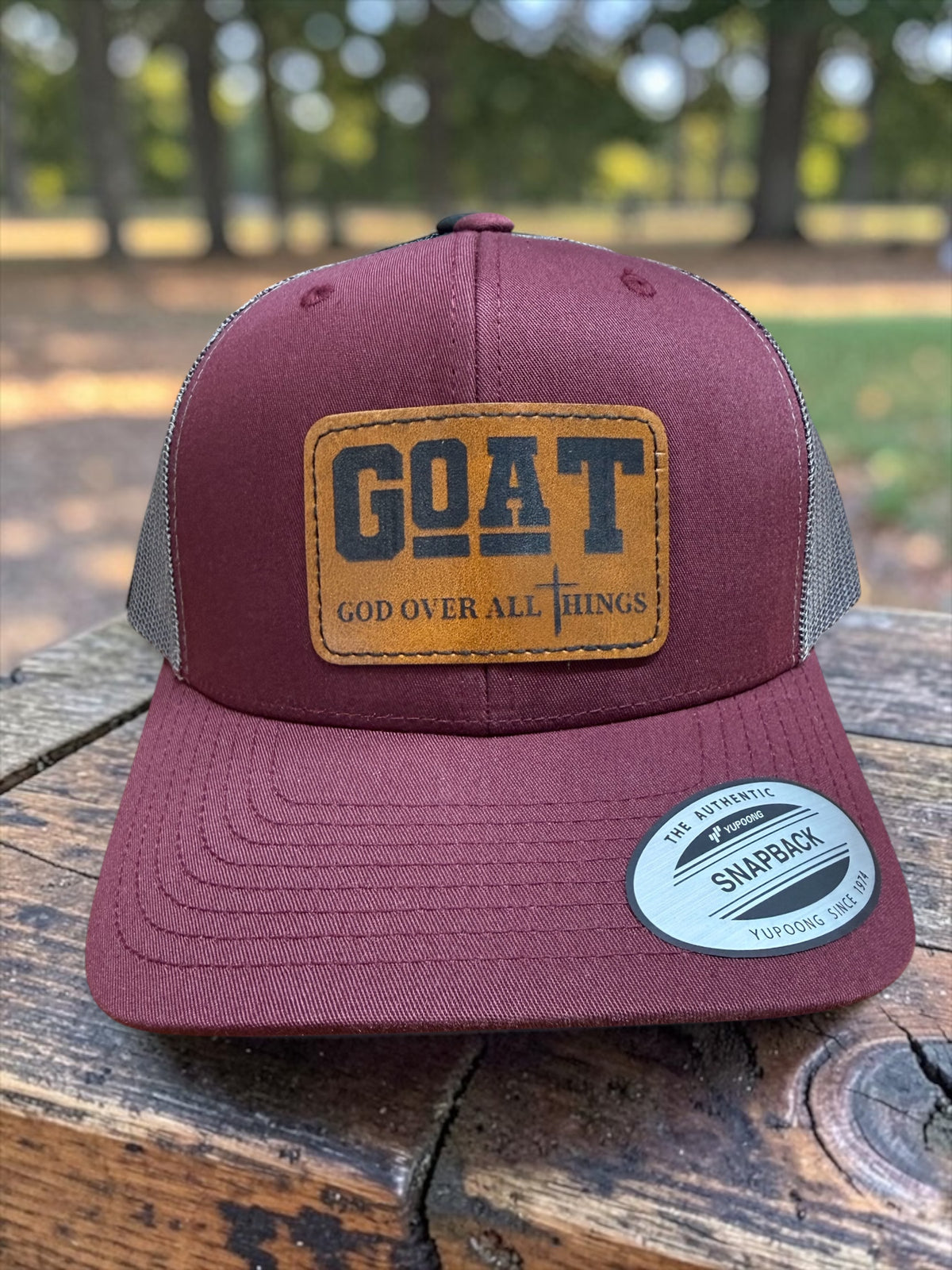 GOAT Snapback Trucker Hat