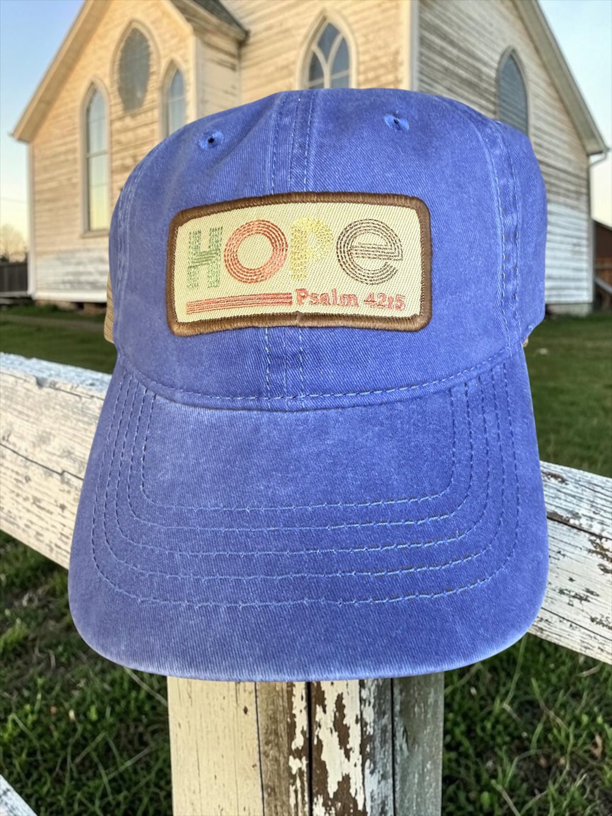 Embroidered Faith Hats