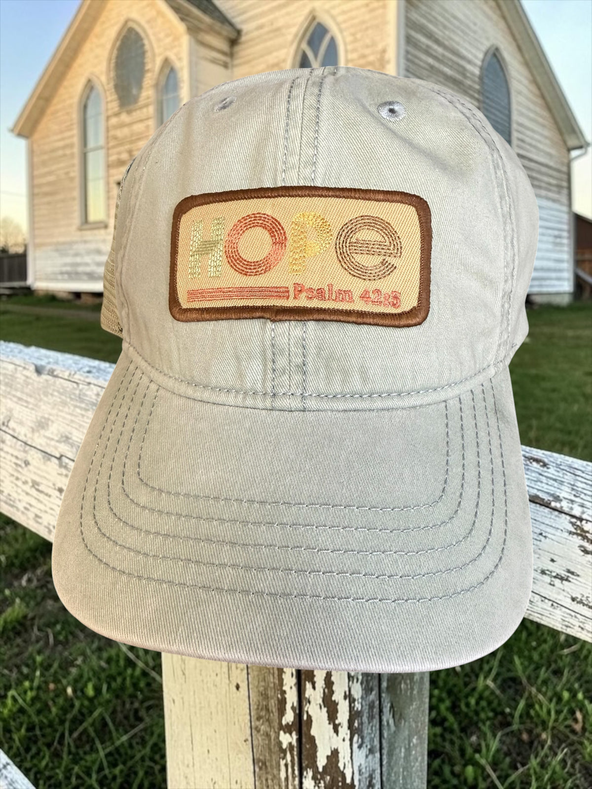 Embroidered Faith Hats
