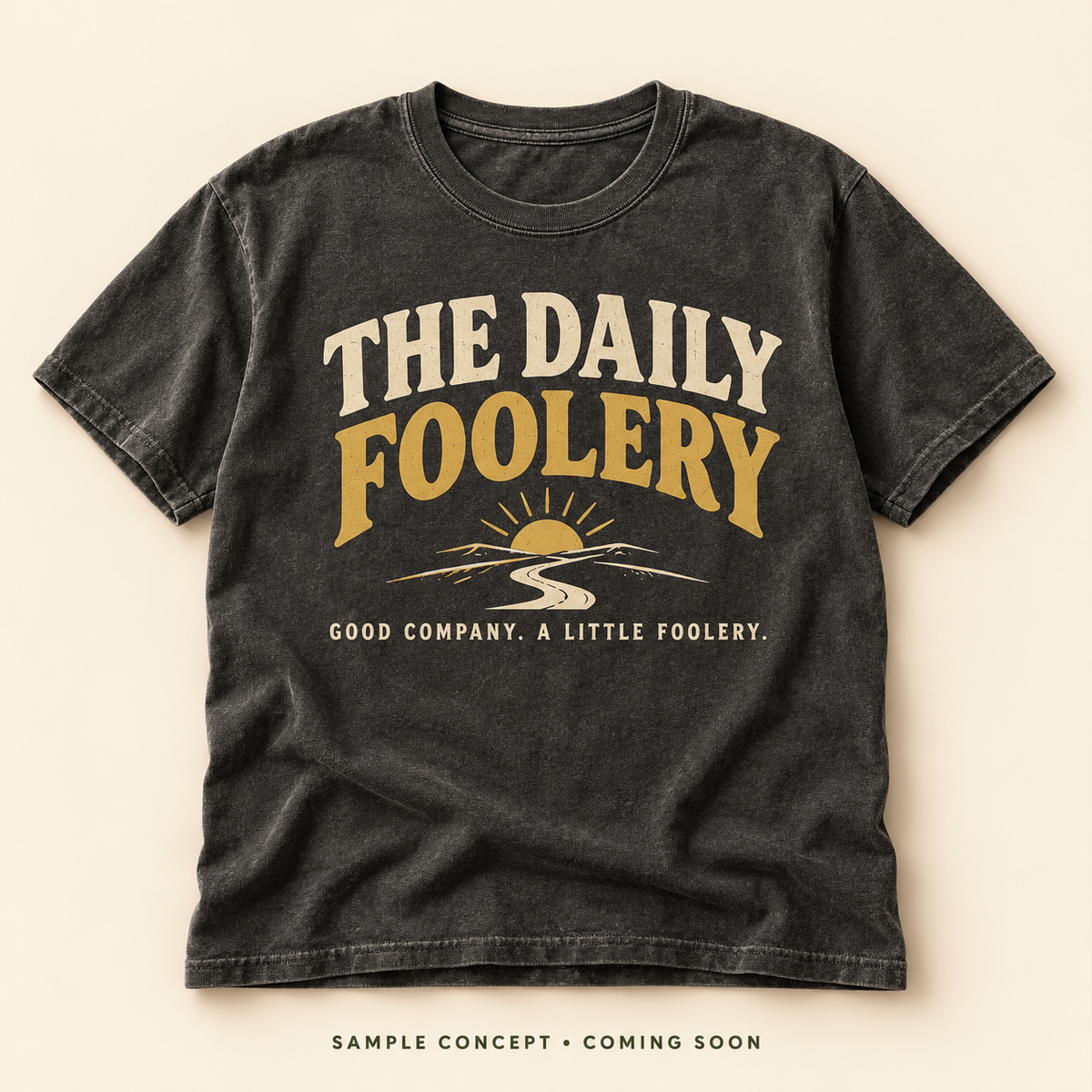 Good Company Tee — sample concept, coming soon