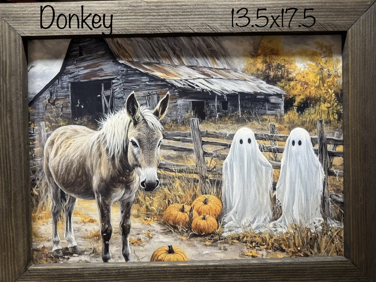New Framed Farm Artwork