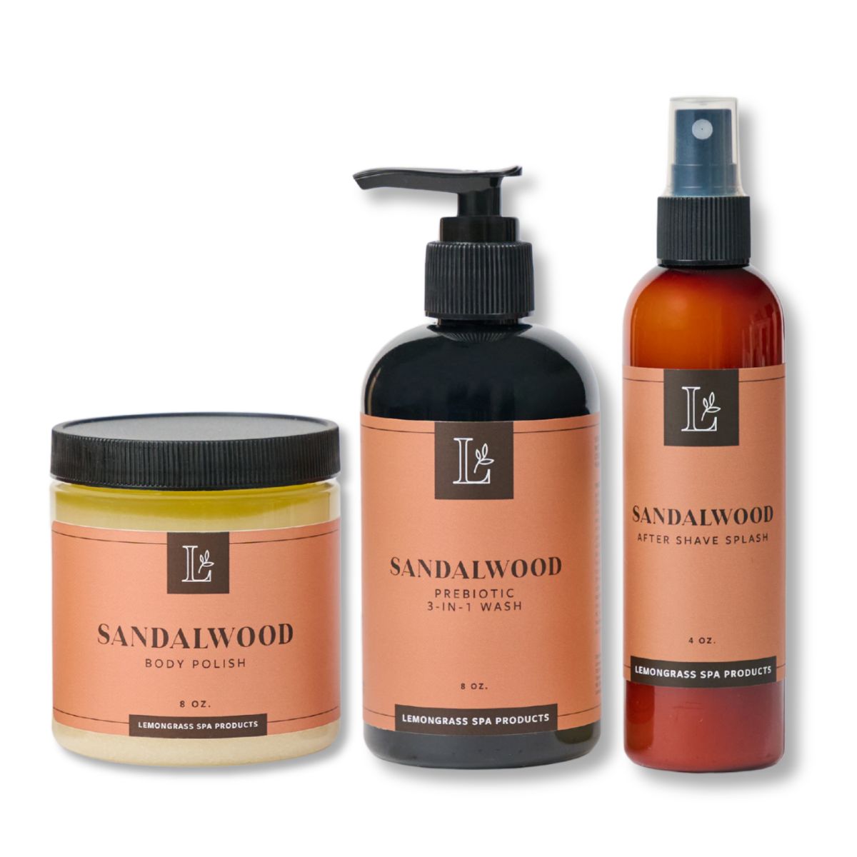 Sandalwood Grooming Trio