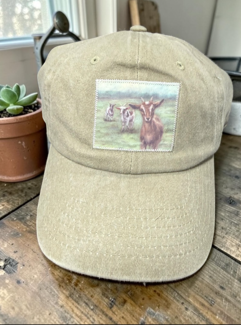Sale Embroidered Goat Hats